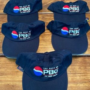Pepsi Baseball Caps - Bundle of 5